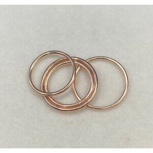 925 rose gold ring pendant